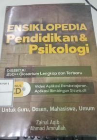 Image of Ensiklopedia Pendidikan dan Psikologi