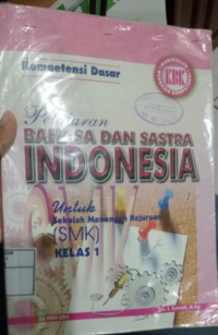 Image of Pelajaran Bahasa dan Sastra Indonesia Kelas 1